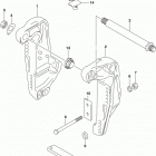 DF150/DF175 T, Z, ST,TG,ZG, Clamp bracket (df175zg e03)
