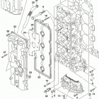 DF150/DF175 T, Z, ST,TG,ZG, Cylinder head (df175z e03)