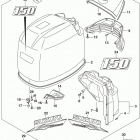 DF150/DF175 T, Z, ST,TG,ZG, Engine cover (for 0ep) (df150t e03)