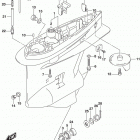DF150/DF175 T, Z, ST,TG,ZG, Gear case (df150zg e03)