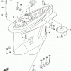 DF150/DF175 T, Z, ST,TG,ZG, Gear case (df175tg e03)