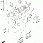 DF150/DF175 T, Z, ST,TG,ZG, Gear case (df175zg e03)