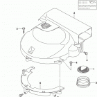 DF150/DF175 T, Z, ST,TG,ZG, Silencer  /  ring gear cover (df175tg e03)