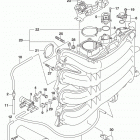 DF150/DF175 T, Z, ST,TG,ZG, Intake manifold  /  throttle body (df175z e03)