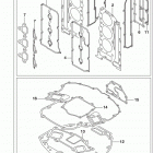 DF200T,Z,225T,Z,250T,Z,ST Opt:gasket set (df250st e03)