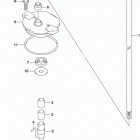 DF200T,Z,225T,Z,250T,Z,ST Clutch rod (df250z e03)