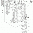 DF200T,Z,225T,Z,250T,Z,ST Cylinder block (df225z e03)