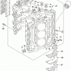 DF200T,Z,225T,Z,250T,Z,ST Cylinder block (df250st e03)