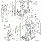 DF200T,Z,225T,Z,250T,Z,ST Cylinder head (df200t e03)