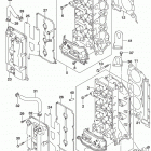 DF200T,Z,225T,Z,250T,Z,ST Cylinder head (df200z e03)