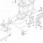 DF200T,Z,225T,Z,250T,Z,ST Drive shaft housing transom(x) (df200t e03)