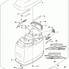 DF200T,Z,225T,Z,250T,Z,ST Engine cover (for y5s) (df250t e03)