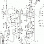 DF200T,Z,225T,Z,250T,Z,ST Fuel pump  /  fuel vapor separator (df225z e03)
