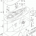 DF200T,Z,225T,Z,250T,Z,ST Gear case (df250z e03)