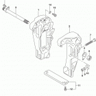 DF40AT,50AT,AVT,60AT,AVT Clamp bracket (df60a e03)