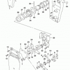 DF40AT,50AT,AVT,60AT,AVT Opt:remote control assy single (2) (df60a e03)