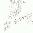 DF40AT,50AT,AVT,60AT,AVT Drive shaft housing (df50a e03)