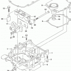 DF40AT,50AT,AVT,60AT,AVT Engine holder (df60a e03)