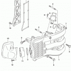 DF40AT,50AT,AVT,60AT,AVT Intake manifold  /  silencer  /  exhaust cover (df40a e0...