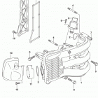 DF40AT,50AT,AVT,60AT,AVT Intake manifold  /  silencer  /  exhaust cover (df60a e0...