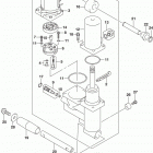 DF40AT,50AT,AVT,60AT,AVT Trim cylinder (df40a e03)