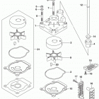 DF40AT,50AT,AVT,60AT,AVT Water pump (df40a e03)