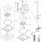 DF40AT,50AT,AVT,60AT,AVT Water pump (df50a e03)
