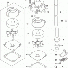 DF40AT,50AT,AVT,60AT,AVT Water pump (df50avt e03)