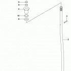 DF8A,8AR,9.9A,9.9AR ШТОК ПЕРЕКЛЮЧЕНИЯ ПЕРЕДАЧ
