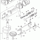 DF 2.5L КОЛЕНЧАТЫЙ ВАЛ