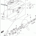 DF 25AES Gear Case (DF25A P03)
