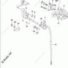 DF 25AL Clutch Rod (DF25AT P03)
