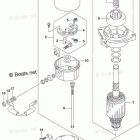 DF 25AQHl Starting Motor (DF25AQ P03)
