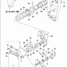 DF 25AQHl Opt:Remote Control Assy Single (2) (DF25AR P03)