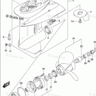 DF 25ATHL Gear Case (DF25AQ P03)