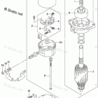 DF 25ATS Starting Motor (DF25ATH P03)
