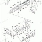 DF 25ATS Opt:Remote Control Assy Single (2) (DF25AT P03)