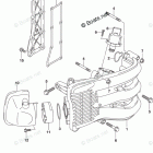 DF 50ATL Intake Manifold / Silencer / Exhaust Cover (DF50A E03)