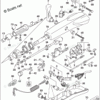 DF 90ATL Opt:Tiller Handle