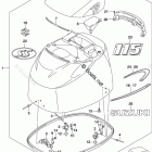 DF 115AZL Engine Cover (DF115AST E03)