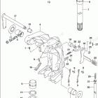 DF 115AZL Swivel Bracket (DF115AZ E11)