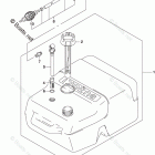 DF 115AZL Fuel Tank (DF115AT E40)