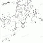 DF 140AZL Drive Shaft Housing (DF140AZ E40)