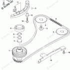 DF 140AZL ЦЕПЬ ГРМ
