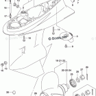 DF 140AZX Gear Case (DF140AT E11)