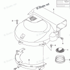 DF 150TXZ Silencer / Ring Gear Cover (DF150TG E03)