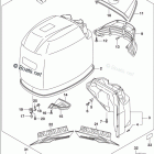 DF 150TXZ Engine Cover (For 0EP) (DF150ZG E03)