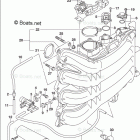 DF 150TXZW Intake Manifold / Throttle Body (DF150Z E03)