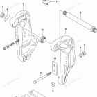 DF 150TXZW Clamp Bracket (DF150Z E03)