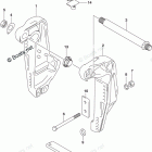 DF 150TXZW Clamp Bracket (DF150ZG E03)
